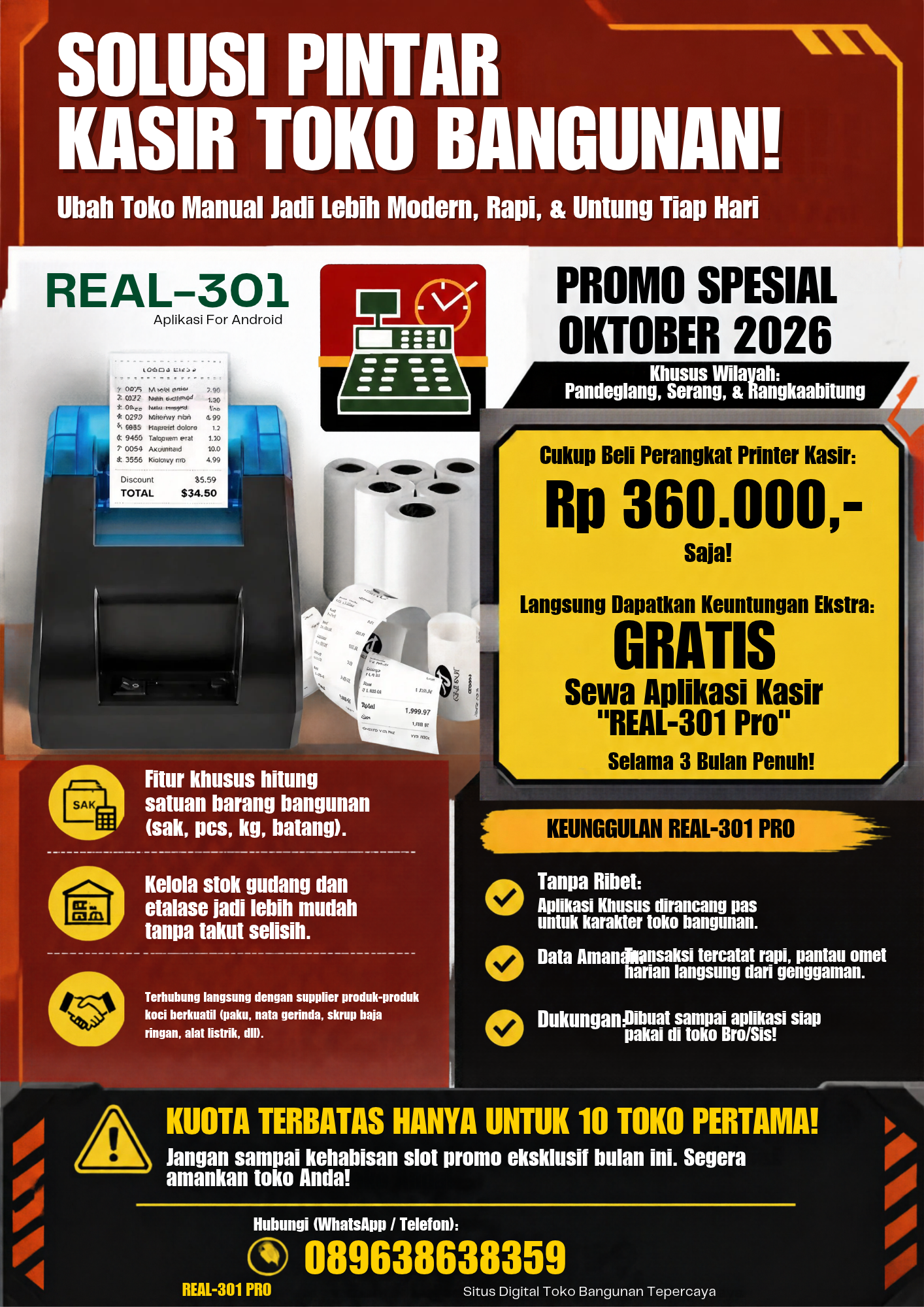 Promo Printer & Kasir